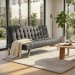 ADAM - divano letto moderno in tessuto