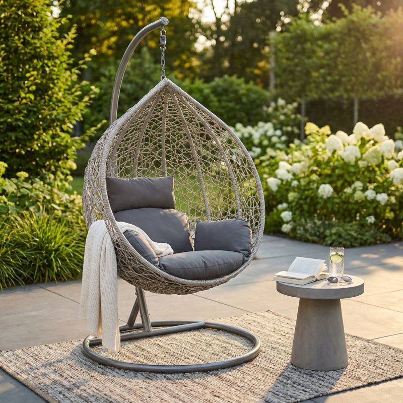 JAKI - sedia sospesa da giardino