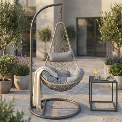 JACKALYN - sedia sospesa da giardino