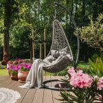JACKALYN - sedia sospesa da giardino