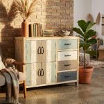COLORWOOD - mobile 4 cassetti 4 ante