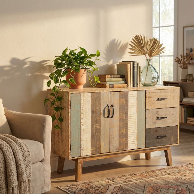 COLORWOOD - mobile 3 cassetti 2 ante