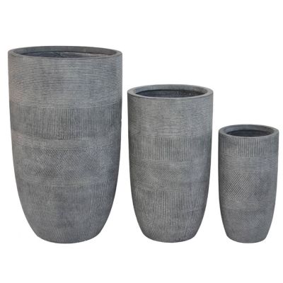 PATRICIA - set di 3 vasi