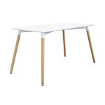 THOMAS - tavolo da pranzo scandinavo 140x80