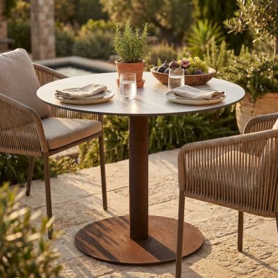 ALANA - Base per tavolo a colonna cm Ø 50 x 75 h