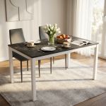 FLICK - tavolo effetto marmo allungabile 110 x 70