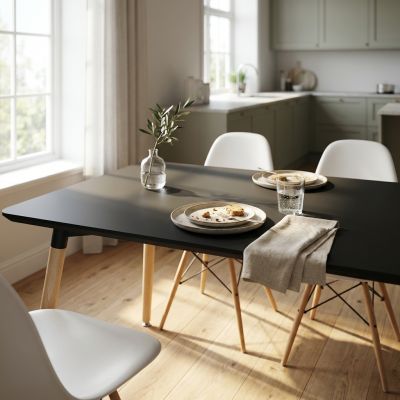 THOMAS - tavolo da pranzo scandinavo 140x80