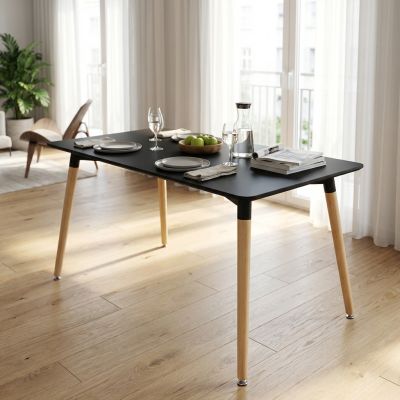 THOMAS - tavolo da pranzo scandinavo 140x80