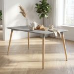 THOMAS - tavolo da pranzo scandinavo 120x80