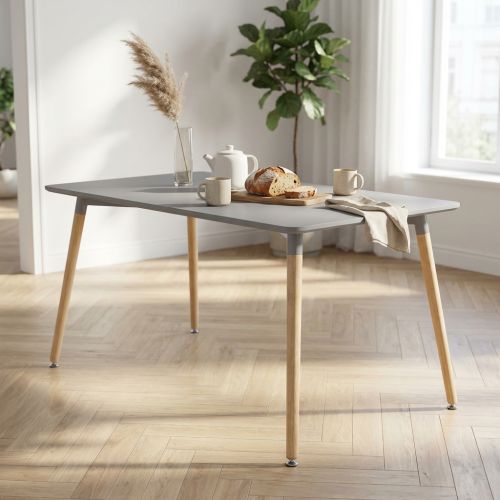 THOMAS - tavolo da pranzo scandinavo 120x80
