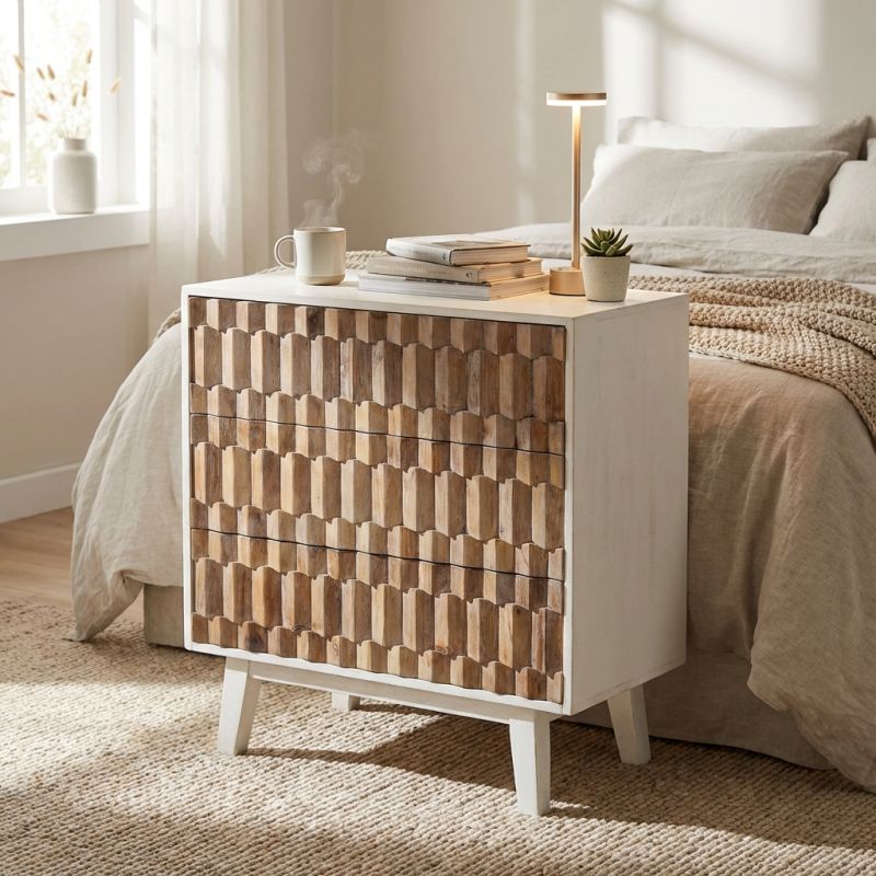 MATRIX - cassettiera in legno