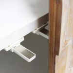 MATRIX - armadio a due ante con decoro in legno