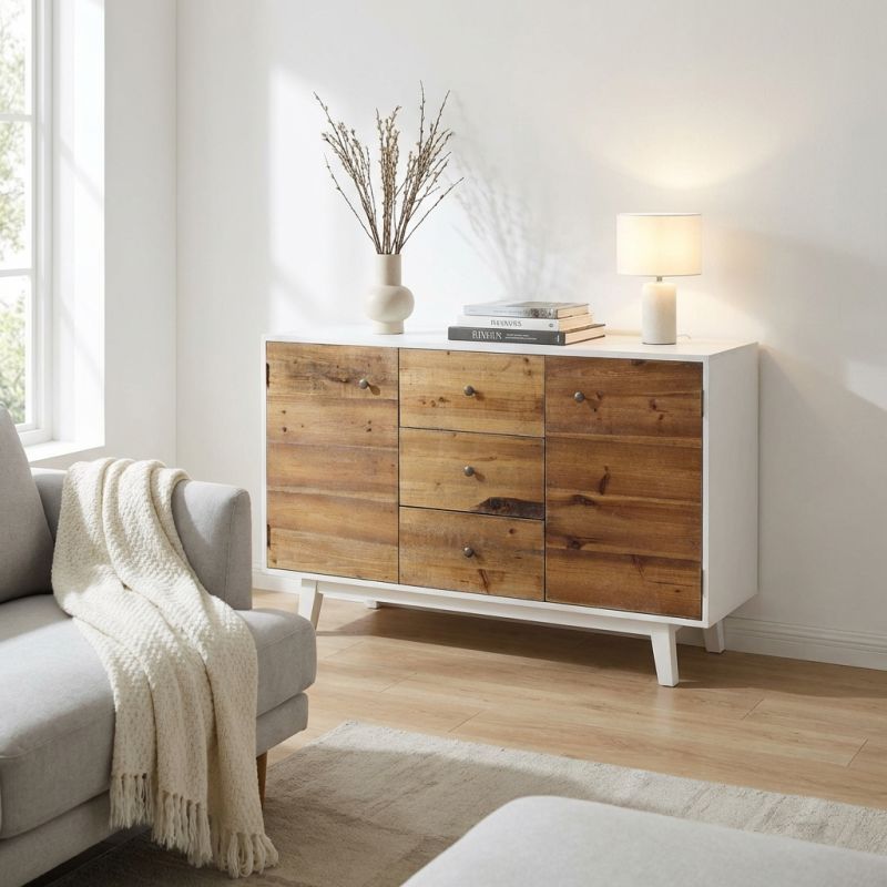 MATRIX - madia a due ante in legno