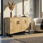 FAMAS - madia a tre ante in legno