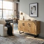 FAMAS - madia a tre ante in legno