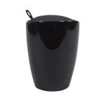ALISEO - sgabello pouf in abs con cuscino