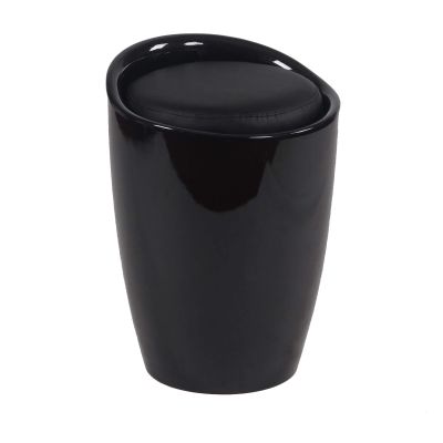ALISEO - sgabello pouf in abs con cuscino