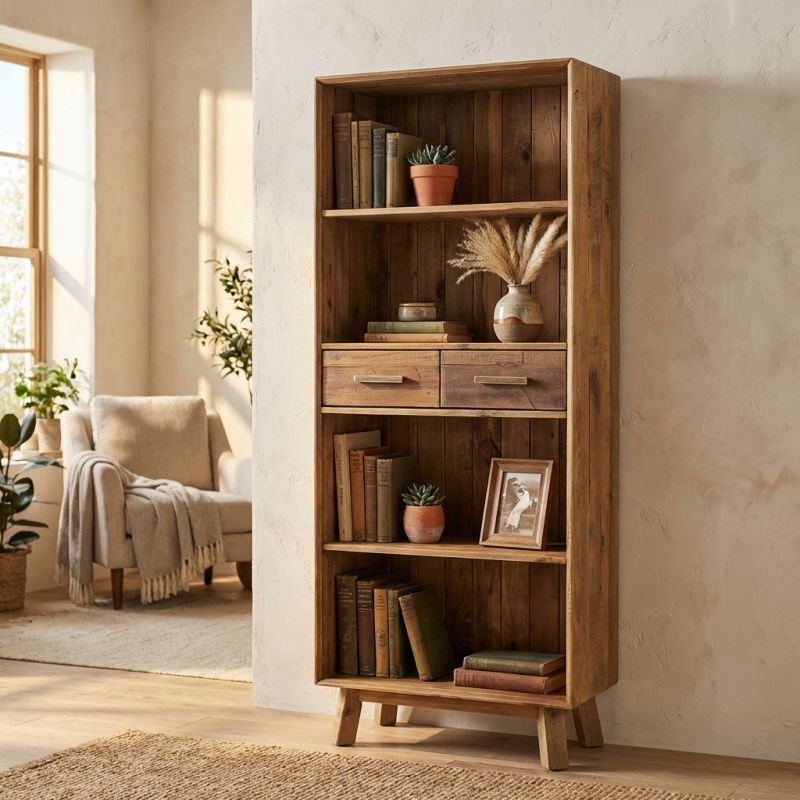 PINUS - libreria in pino riciclato