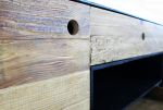 PINUS BLACK - porta tv in pino riciclato