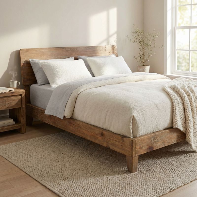 PINUS - letto in pino riciclato