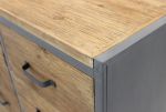 DAMI - cassettiera in legno e acciaio