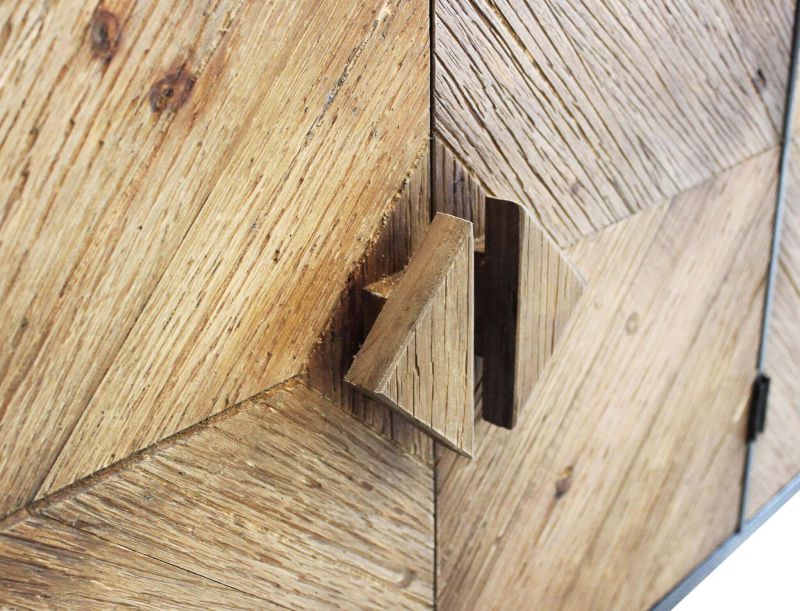 MAORI - madia in legno e acciaio