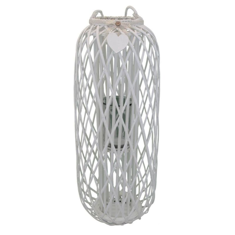 GENEVIEVE - lanterna in vimini tondo 21 x 106 cm 