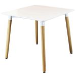 THOMAS - tavolo da pranzo scandinavo quadrato 80x80