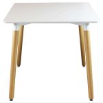 THOMAS - tavolo da pranzo scandinavo quadrato 80x80