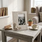 portafoto shabby chic cm 18 x 2,5 x 23 h
