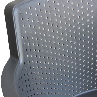 MAKKA - poltrona da esterno ed interno in plastica set da 4