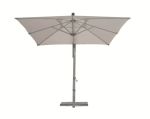 VICTOR - ombrellone da giardino decentrato metallo 3 x 3 m