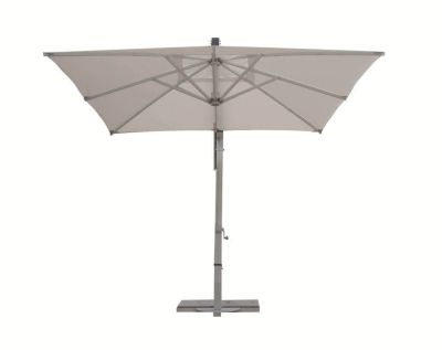 VICTOR - ombrellone da giardino decentrato metallo 3 x 3 m