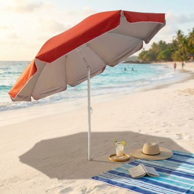 ombrellone da spiaggia in alluminio
