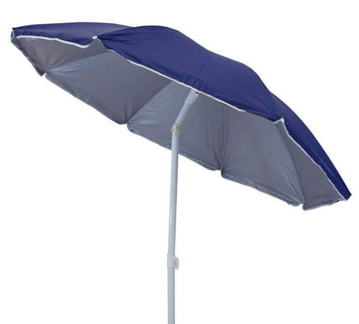 ombrellone da spiaggia in alluminio
