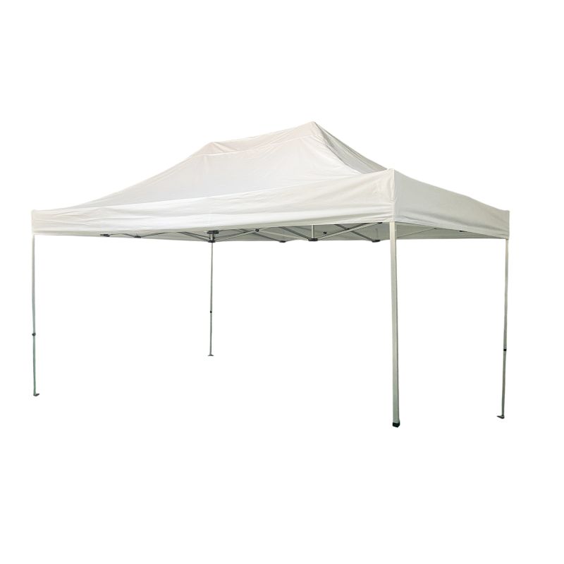 LEVIS - gazebo pieghevole e richiudibile completo di sacca protettiva in alluminio 3 x 4,5 m