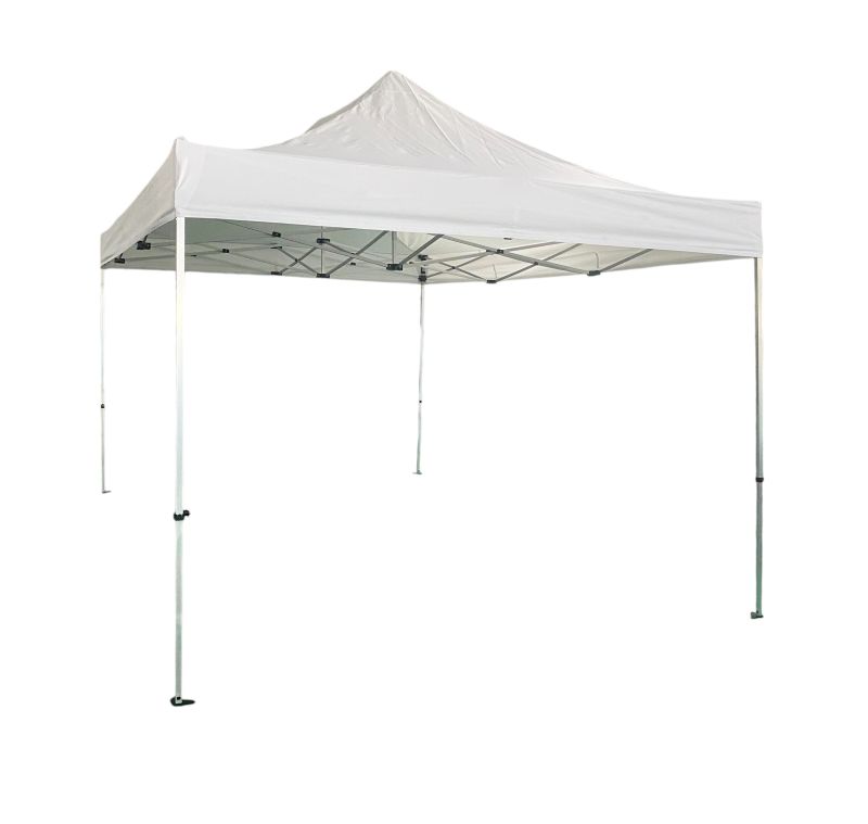 LEVIS - gazebo pieghevole e richiudibile completo di sacca protettiva in alluminio 3 x 4,5 m