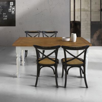 BARRETT - tavolo da pranzo moderno allungabile in rovere