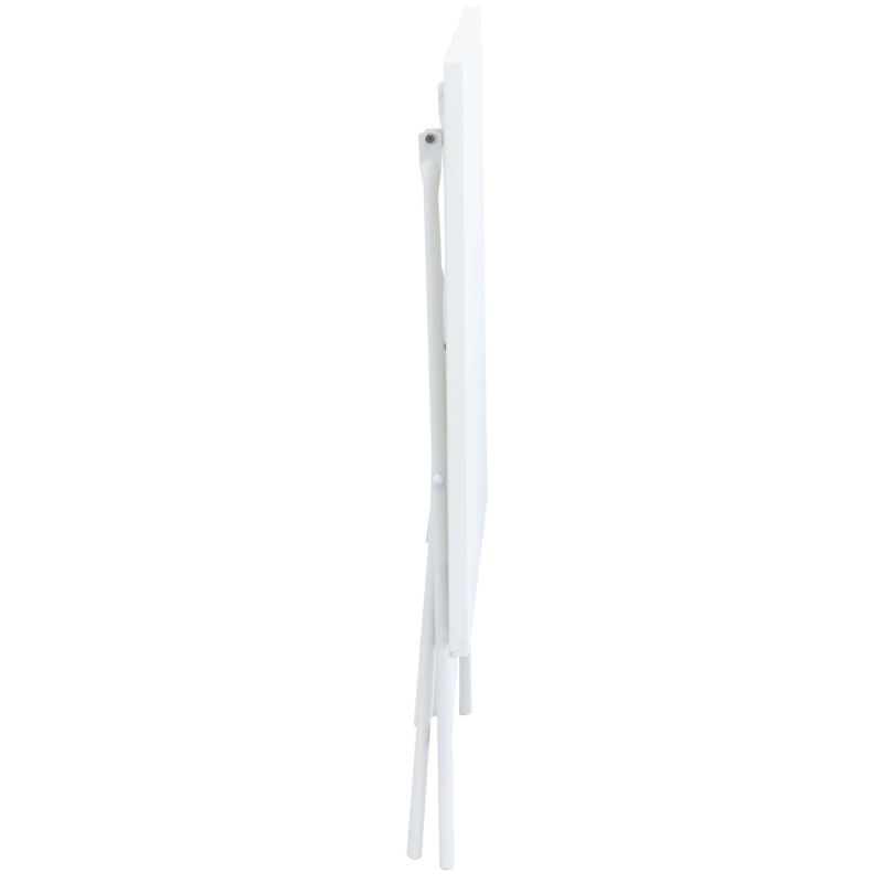 ROMANUS - set tavolo in metallo cm 110 x 70 x 72 h con 4 poltrone Romanus