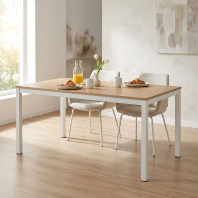 BRENDON - tavolo da pranzo moderno allungabile 120 x 80