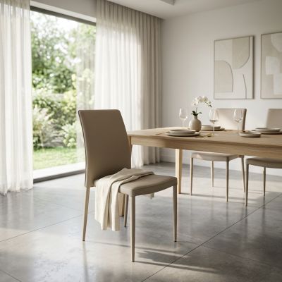 AAVE - sedia di design moderno in similpelle