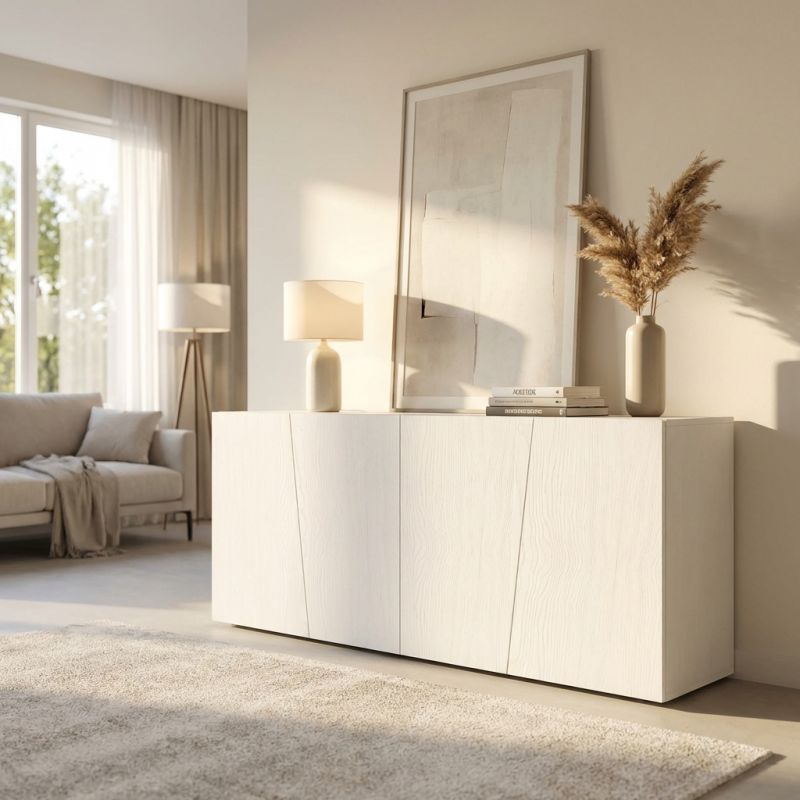 BUSTER - madia moderna legno spazzolato