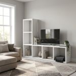 BEVERLY - mobile porta tv moderno in legno frassinato