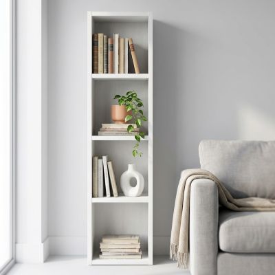 BEVERLY - libreria in nobilitato frassinato 46 cm