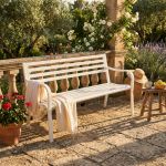 AELANA - panchina da giardino 2 posti in ferro