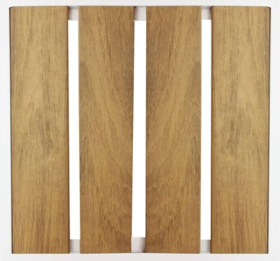 VIDUUS - poltrona da giardino in alluminio e polywood impilabile