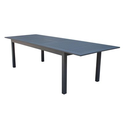 ARGENTUM - tavolo da giardino allungabile in alluminio da 220