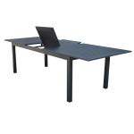 ARGENTUM - tavolo da giardino allungabile in alluminio da 220