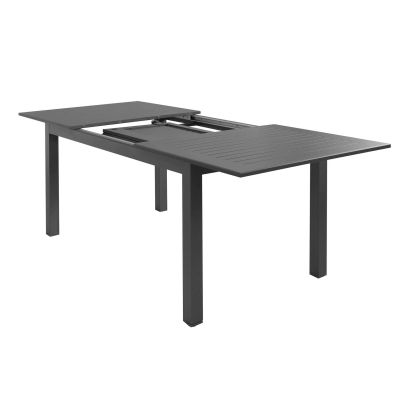 ARGENTUM - tavolo da giardino allungabile in alluminio da 150