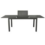 ARGENTUM - tavolo da giardino allungabile in alluminio da 150